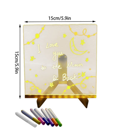 🎄 Christmas Sale: Erasable LED Drawing Board