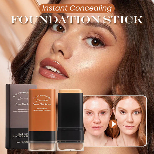 🌸Buy 1 Get 1 Free🔥Hydrating Lightweight Foundation Stick with Brush