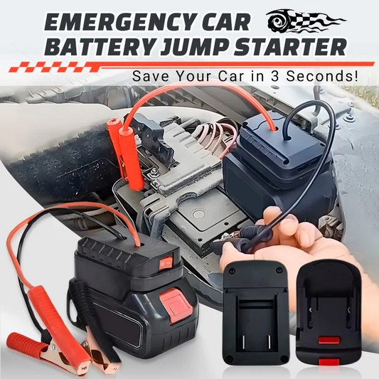 Emergency jump start for car batteries